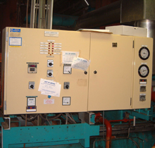 Typical Refrigeration Compressor Control Panel